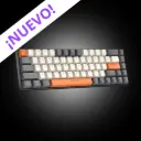 ZIYOULANG T8 Wired Mechanical Gaming Keyboard with Coiled USB-C Cable, 68 Keys