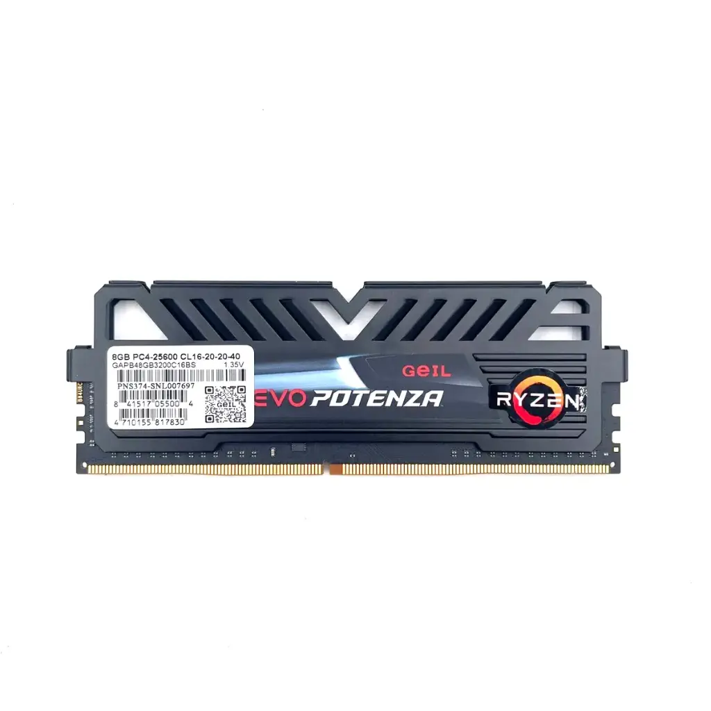 MEMORIA RAM PC4 - 3200 8GB GEIL EVO POTENZA BLACK